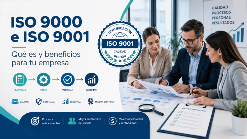 Qué es la certificación ISO 9000